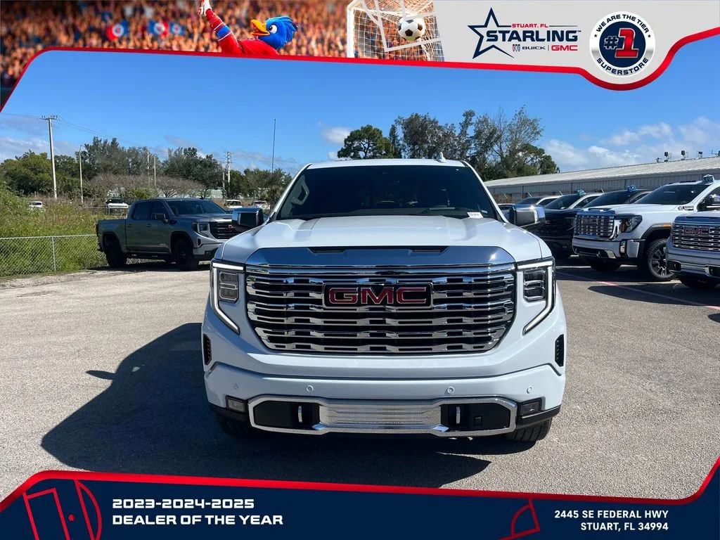 New 2026 Glacier White Tricoat GMC Denali image 3