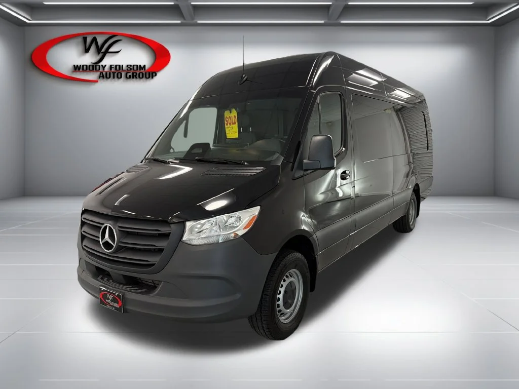 Used 2025 Black Mercedes-Benz 3500 HIGH ROOF I4 image 3