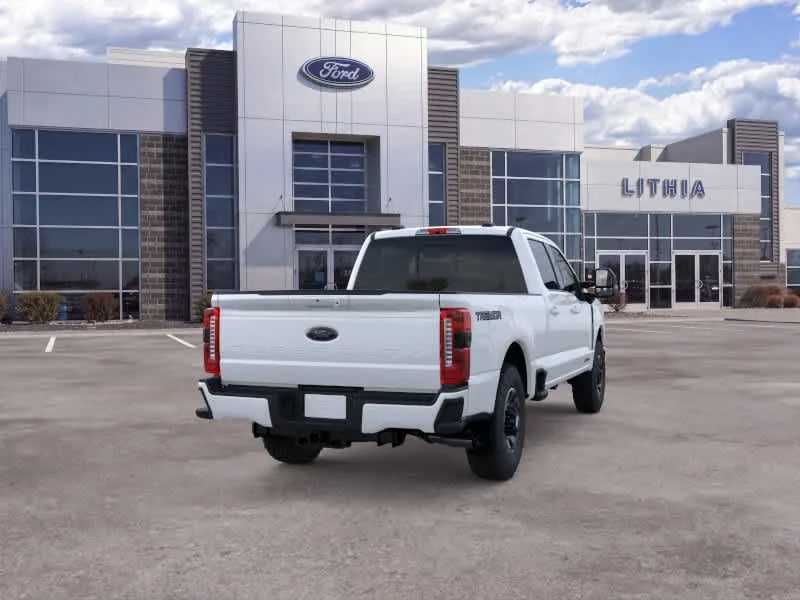 New 2026 Star White Metallic Tri-Coat Ford F-350® Lariat® image 8