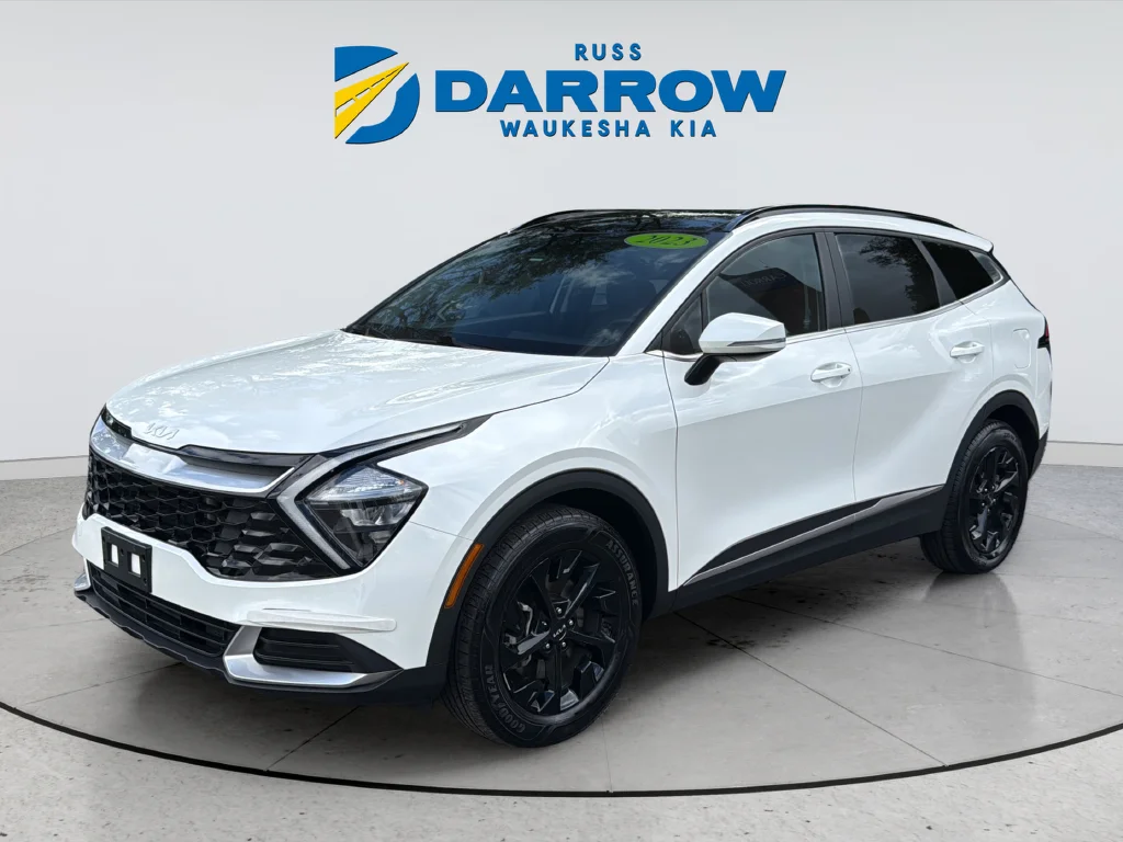 Used 2023 White Kia EX image 1
