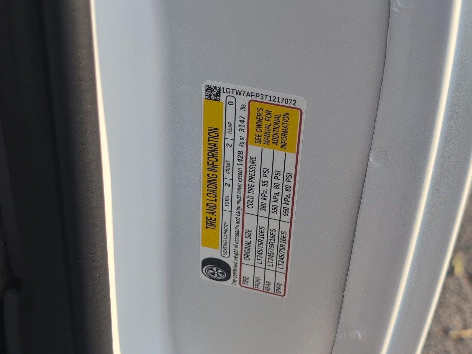 New 2026 Summit White GMC Work Van image 14