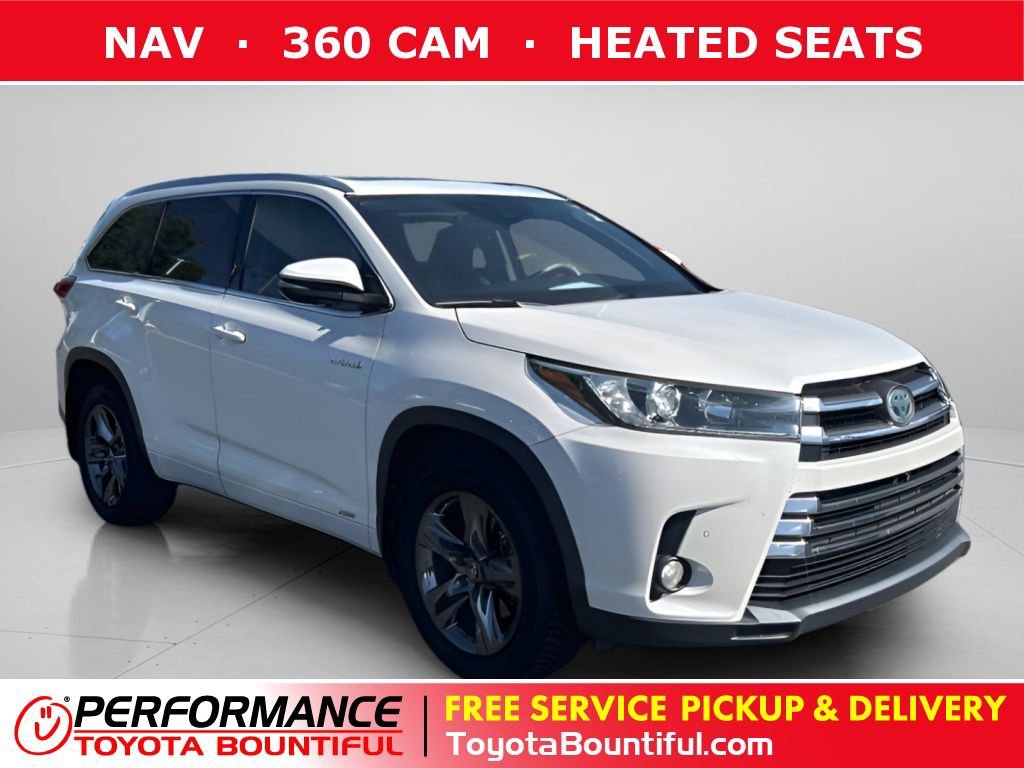 Used 2017 Blizzard Pearl Toyota Limited Platinum image 1