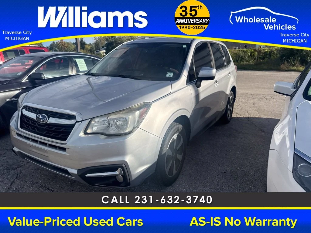 Used 2017 Subaru Forester Limited with VIN JF2SJAJC2HH401455 for sale in Traverse City, MI