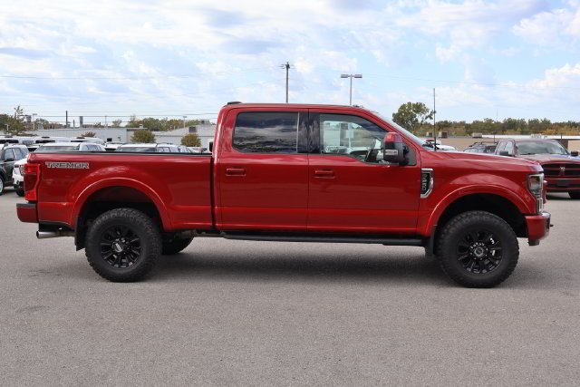 Used 2022 Red Ford Lariat image 8