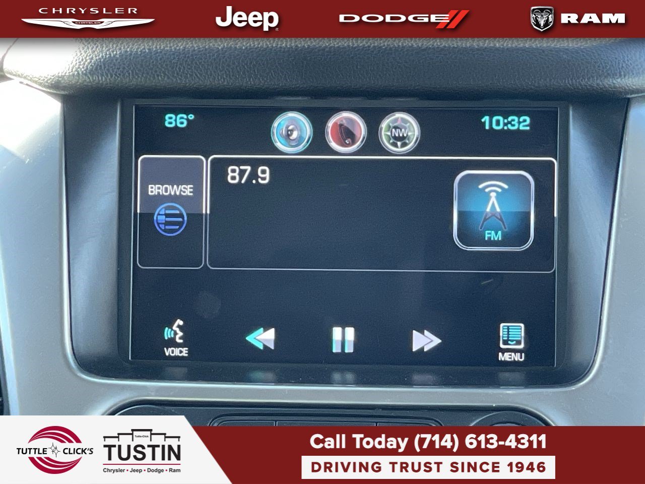 Used 2015 Summit White Chevrolet LTZ image 17