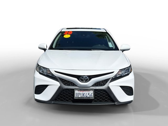 Used 2020 Super White Toyota SE image 8