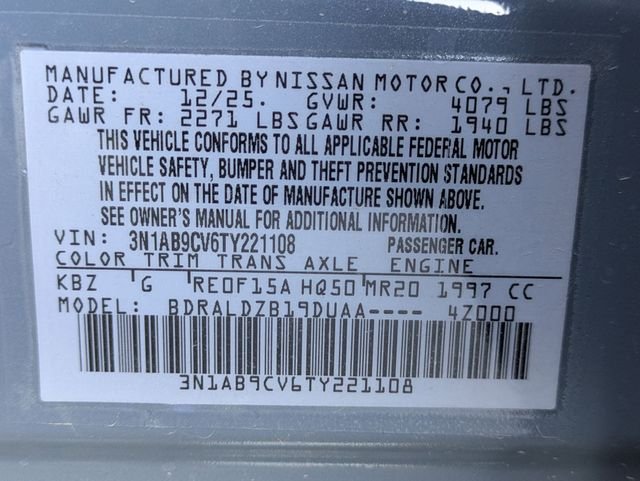New 2026 Atlantic Gray Metallic Nissan SV image 29