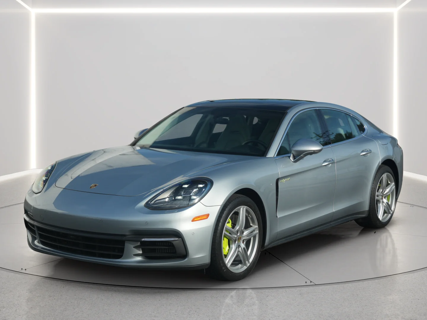 Used 2020 Dolomite Silver Metallic Porsche 4 E-Hybrid image 1