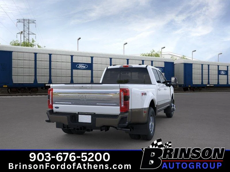 New 2026 Star White Metallic Tri-Coat Ford King Ranch image 8