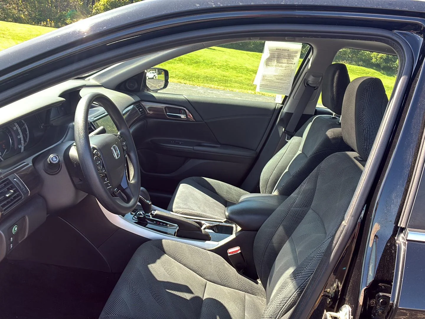 Used 2017 Crystal Black Pearl Honda EX image 15