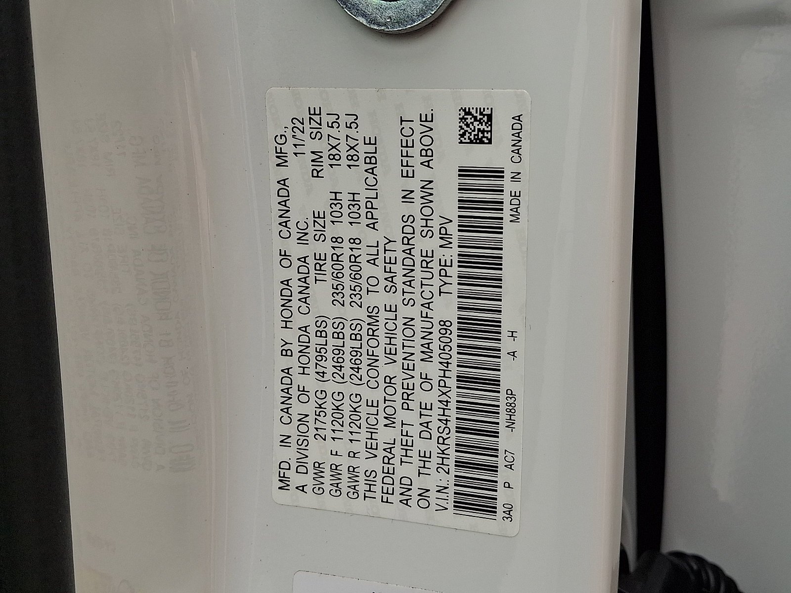 2023 Honda CR-V EX - Photo 21