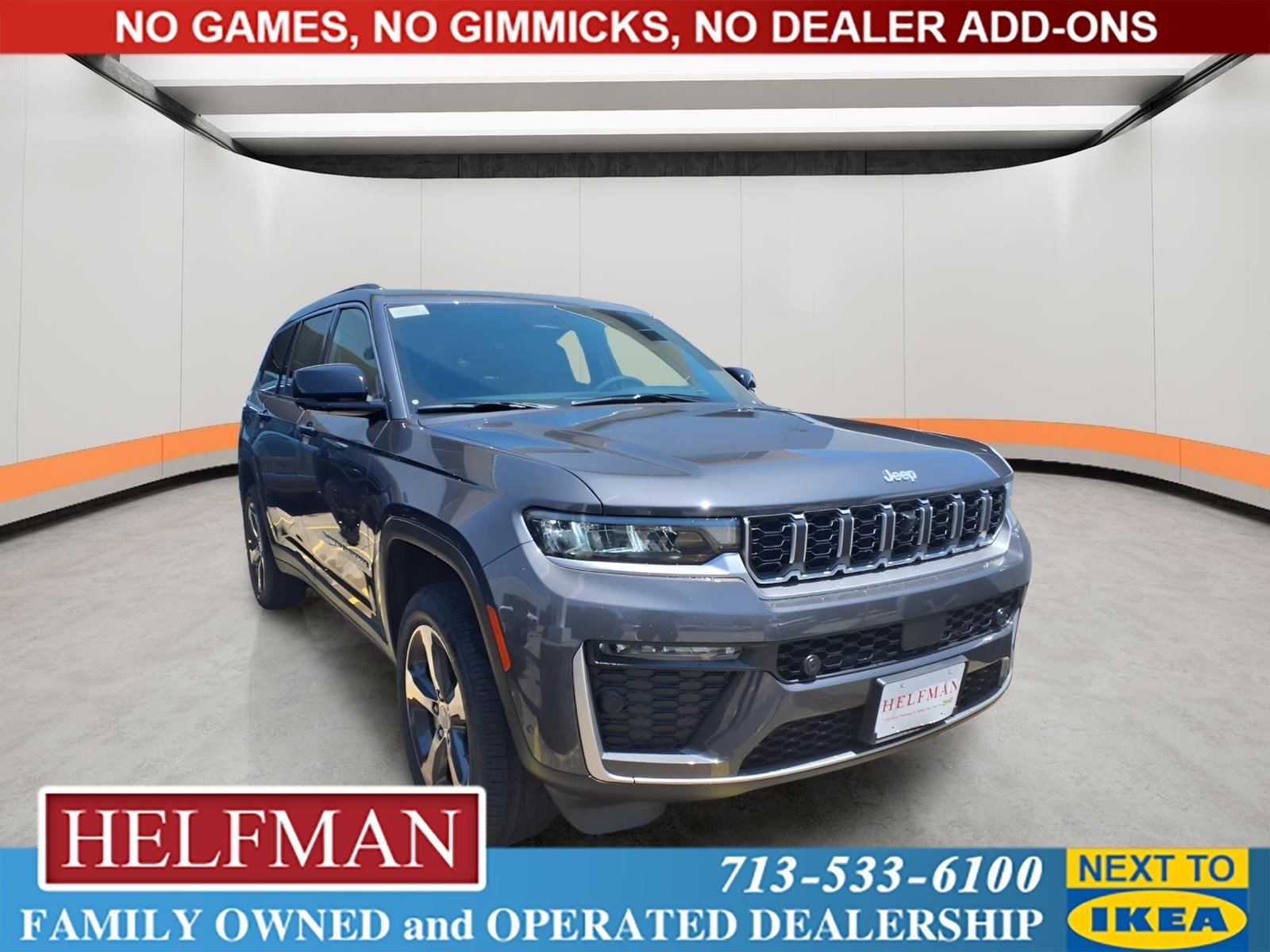New 2026 Baltic Gray Metallic Clear-Coat Exterior Paint Jeep Limited image 1