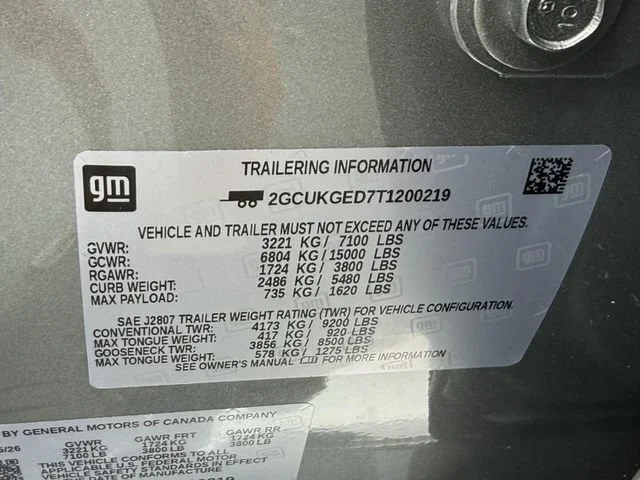 New 2026 Sterling Gray Metallic Chevrolet LTZ image 21