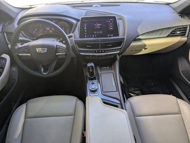 Used 2022 Crystal White Tricoat Cadillac Premium Luxury image 17