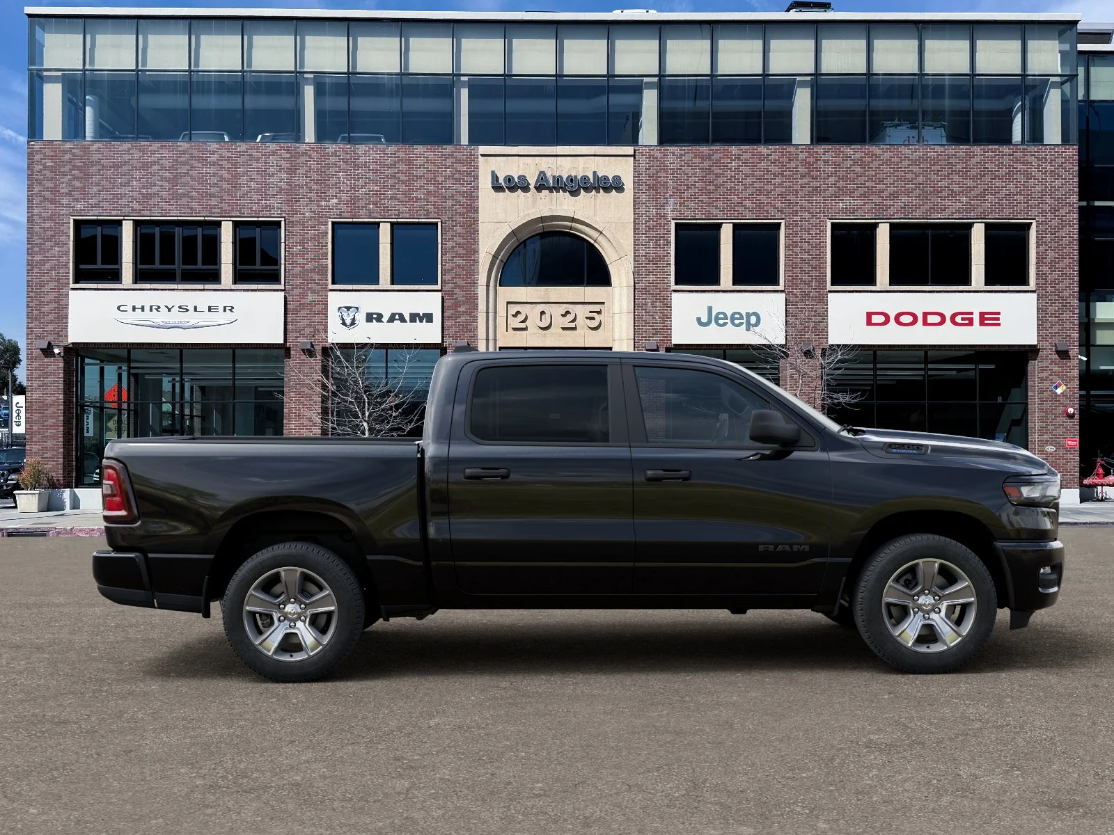 New 2026 Diamond Black Crystal Pearl-Coat Exterior Paint RAM Express image 47