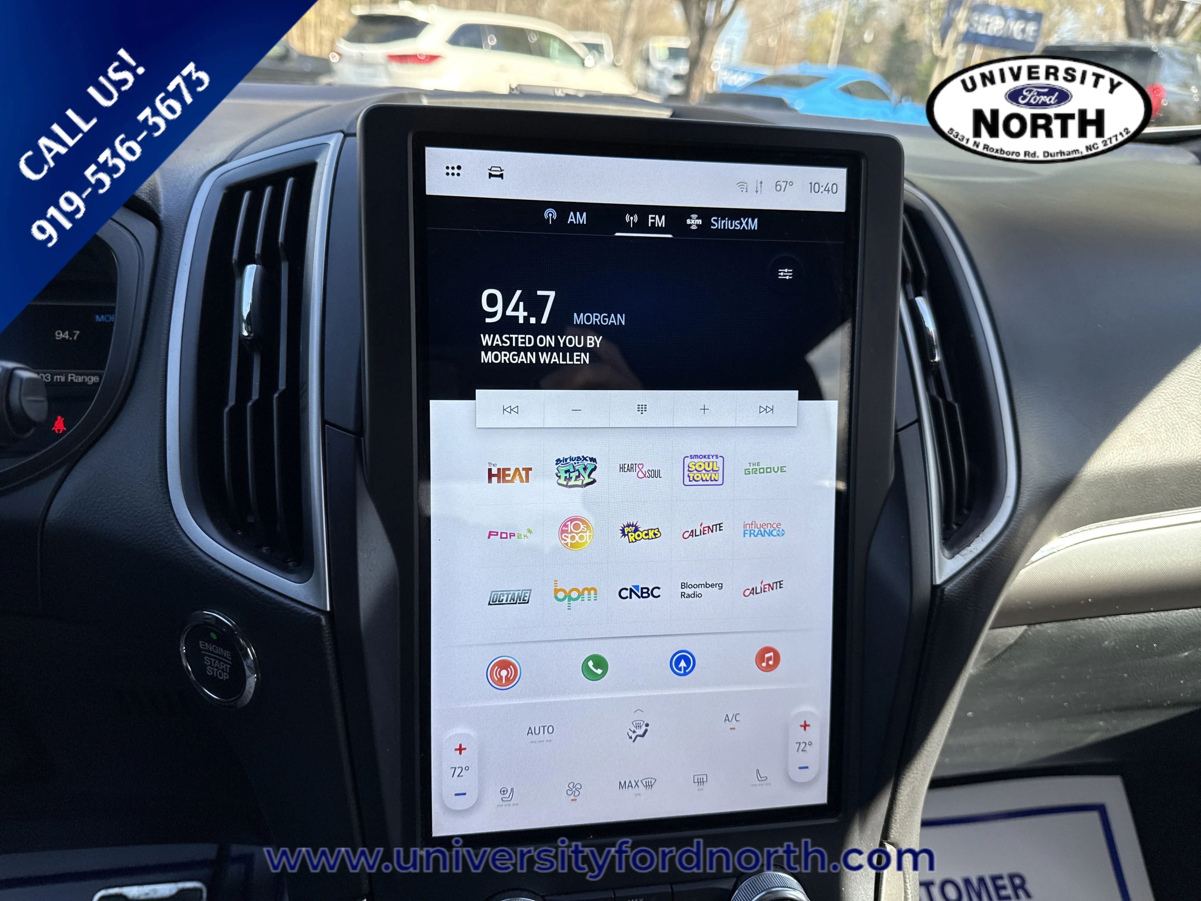 Used 2022 White Metallic Ford ST Line image 26