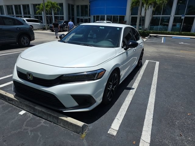Certified Used 2024 White Honda Sport image 2
