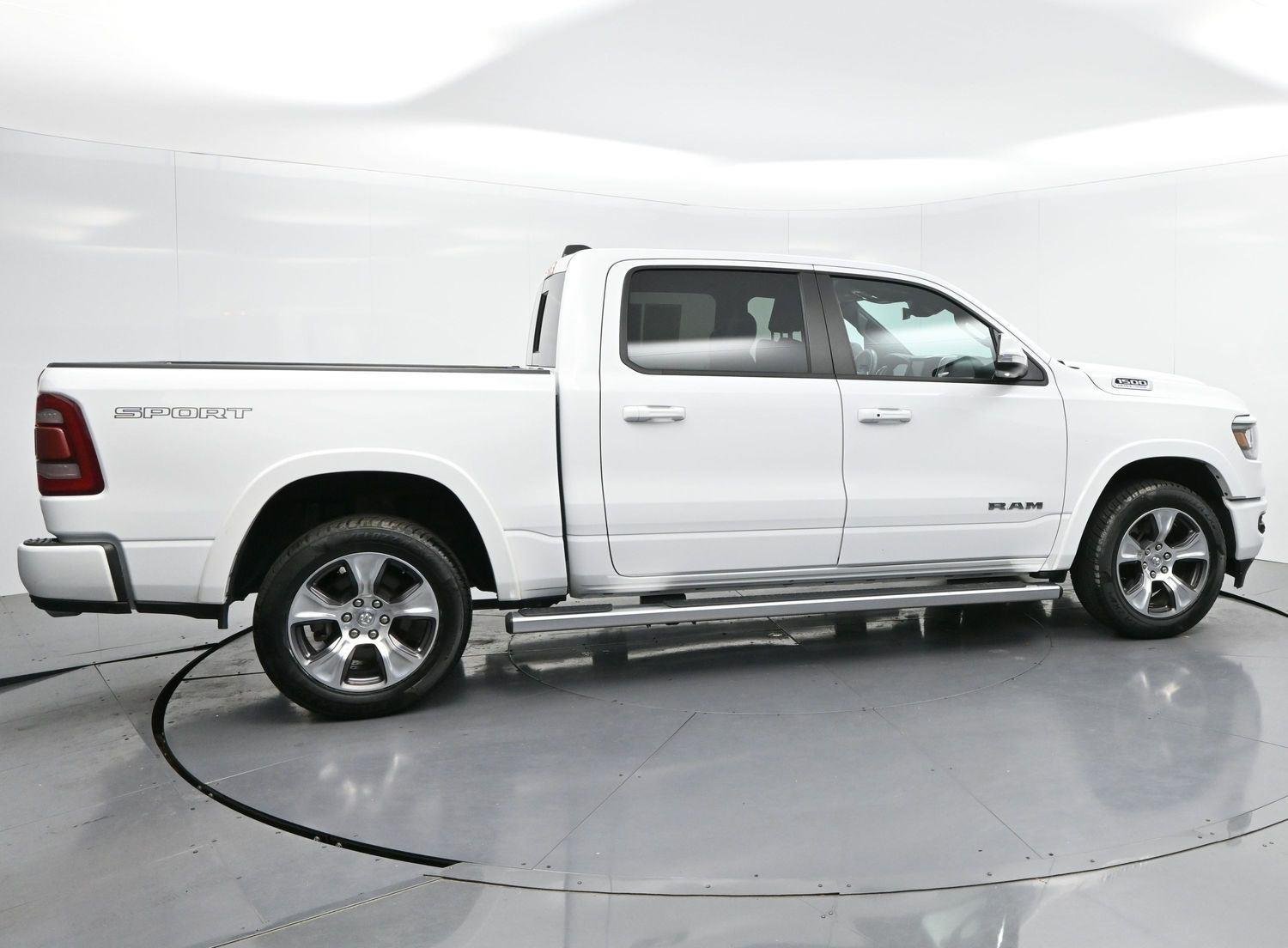 Used 2022 Bright White Clearcoat Ram Laramie image 8