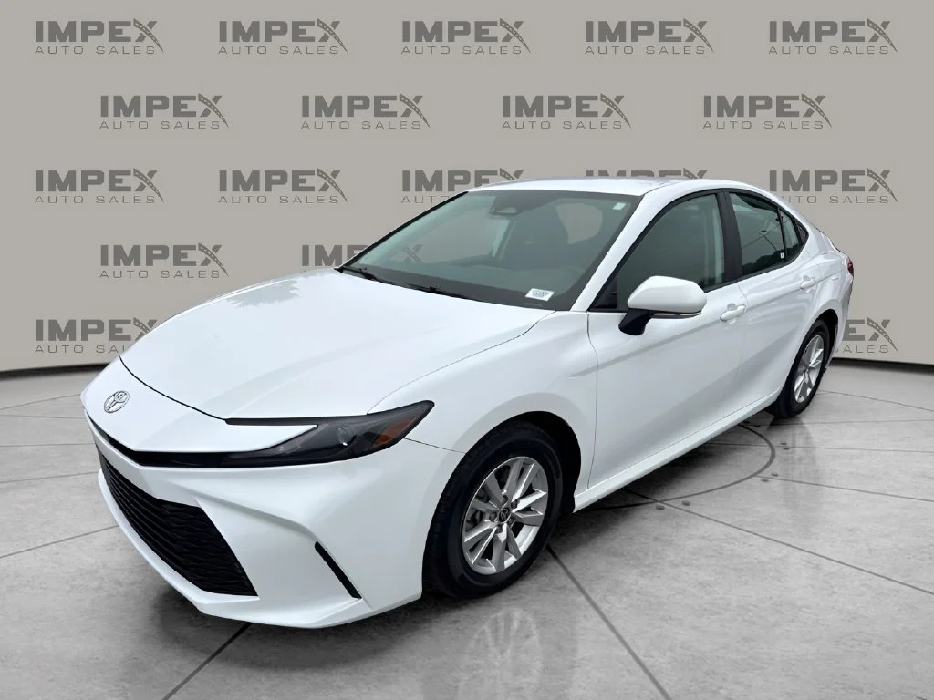 Used 2025 White Toyota LE image 1