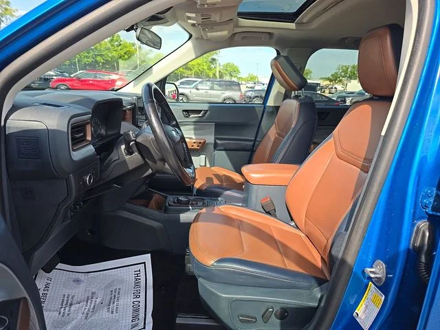 Used 2022 Velocity Blue Metallic Ford Lariat image 4