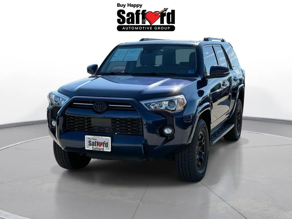 Used 2021 Blue Toyota SR5 Premium image 1