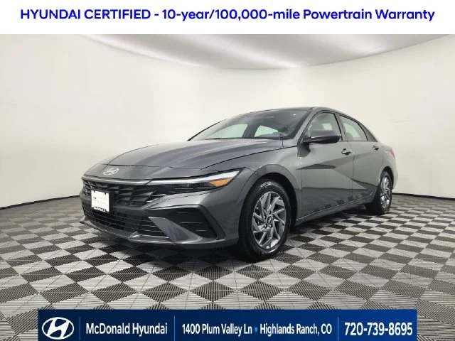 2025 Hyundai Elantra Hybrid Blue