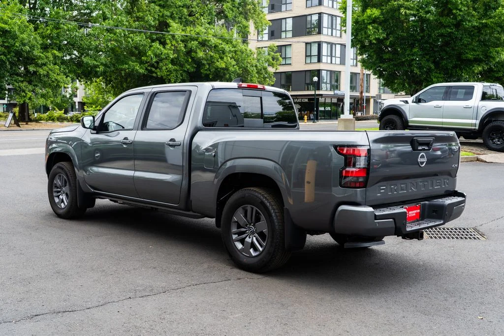 New 2026 Gun Metallic Nissan Crew Cab SV Long Bed image 4