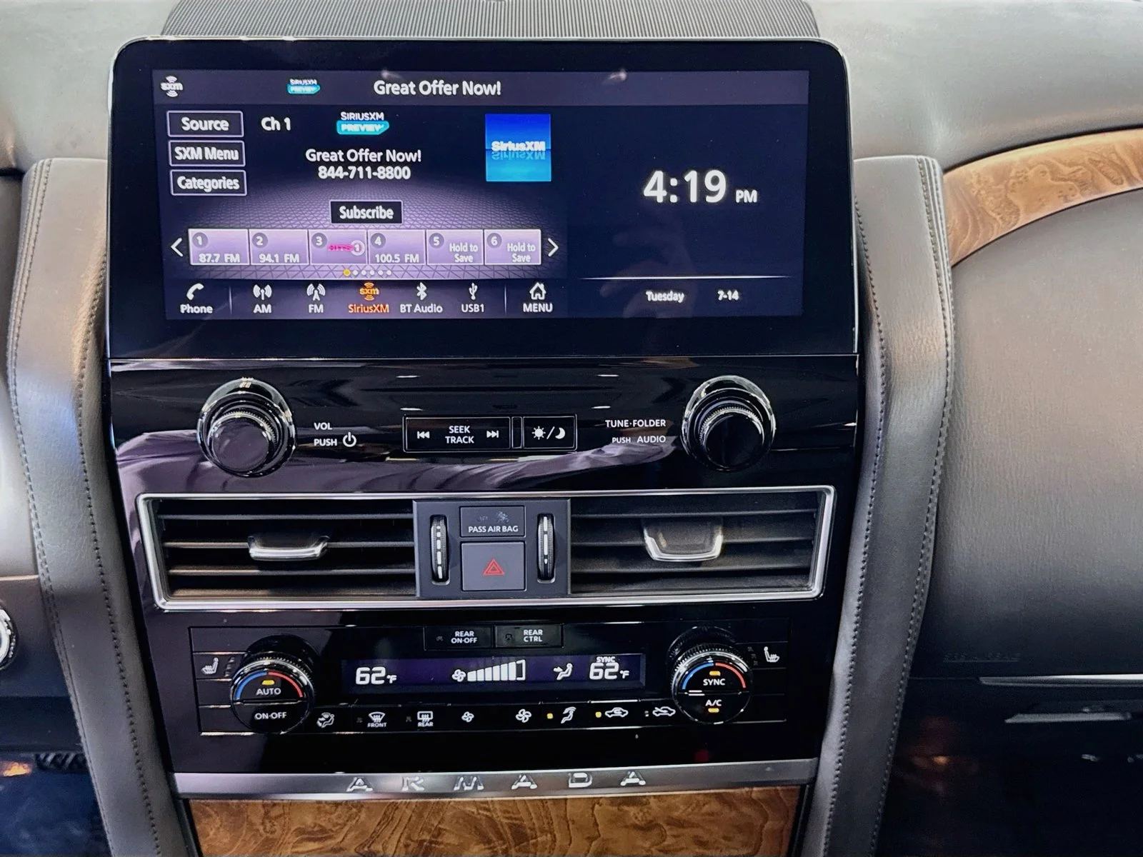 Used 2024 Hermosa Blue Pearl Nissan SL image 15
