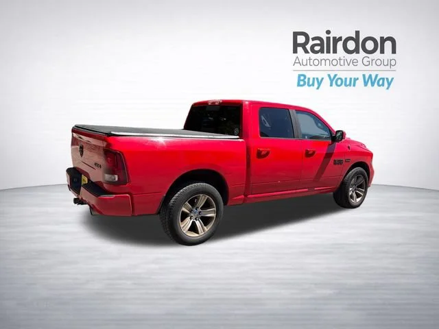 Used 2016 Flame Red Clearcoat Ram Sport image 6