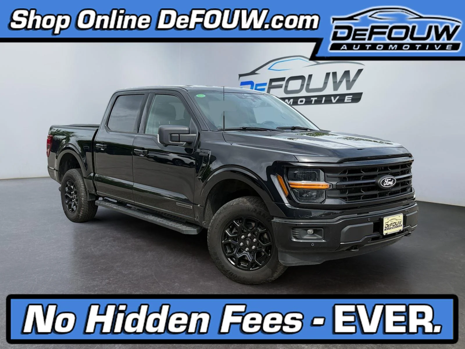 Used 2024 Agate Black Ford XLT image 1