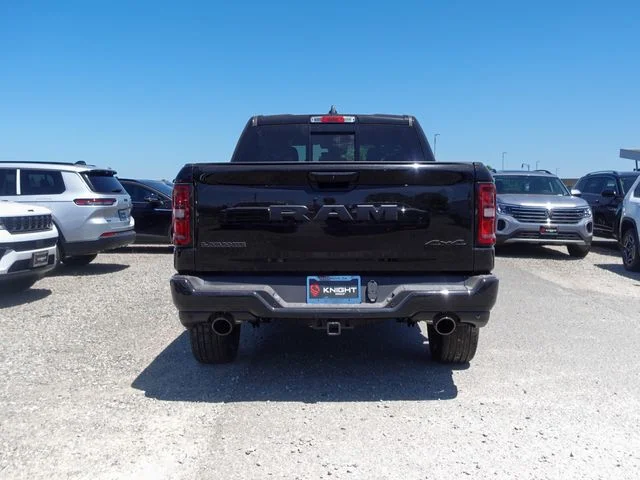 New 2026 Diamond Black Crystal Pearl-Coat Exterior Paint RAM Laramie image 7