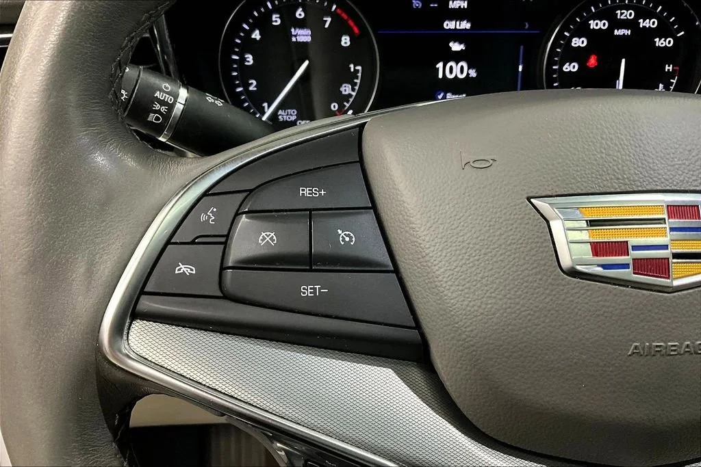 Used 2023 Crystal White Tricoat Cadillac Premium Luxury image 11