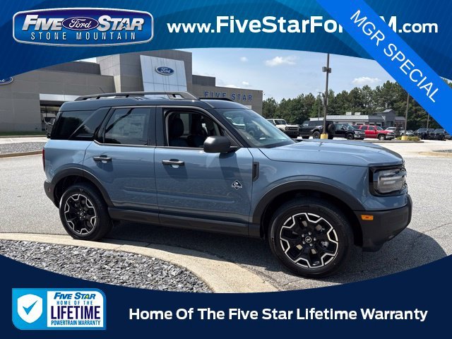 New 2026 Azure Gray Metallic Tri-Coat Ford Outer Banks image 1