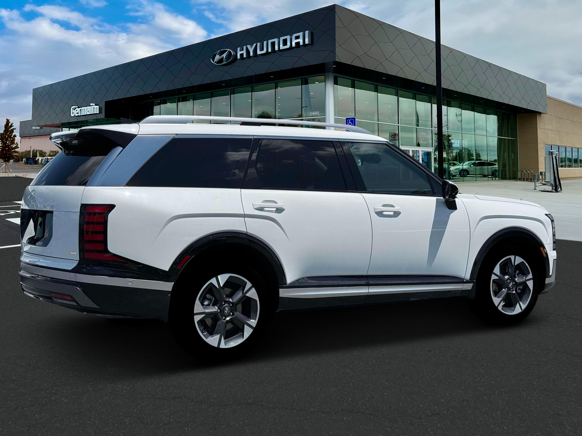 New 2026 Creamy White Pearl Hyundai Limited AWD image 8