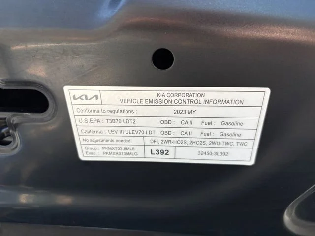 Used 2023 Ebony Black Kia S image 10