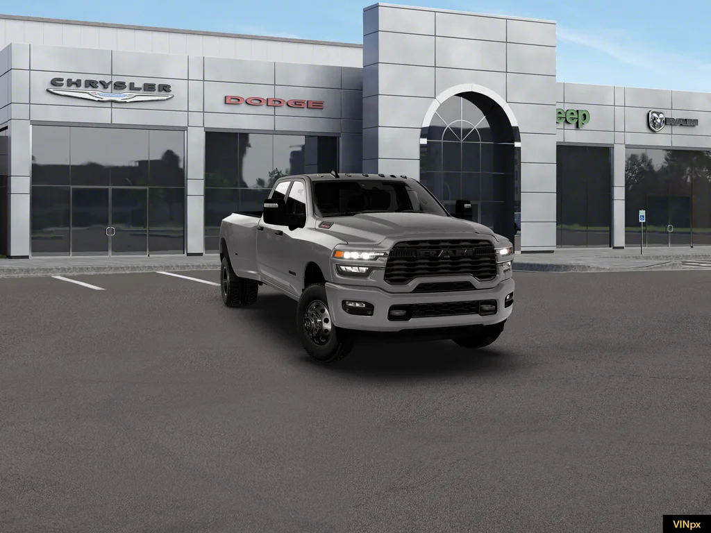 New 2026 Ceramic Gray Clear-Coat Exterior Paint RAM Big Horn Night Edition image 16