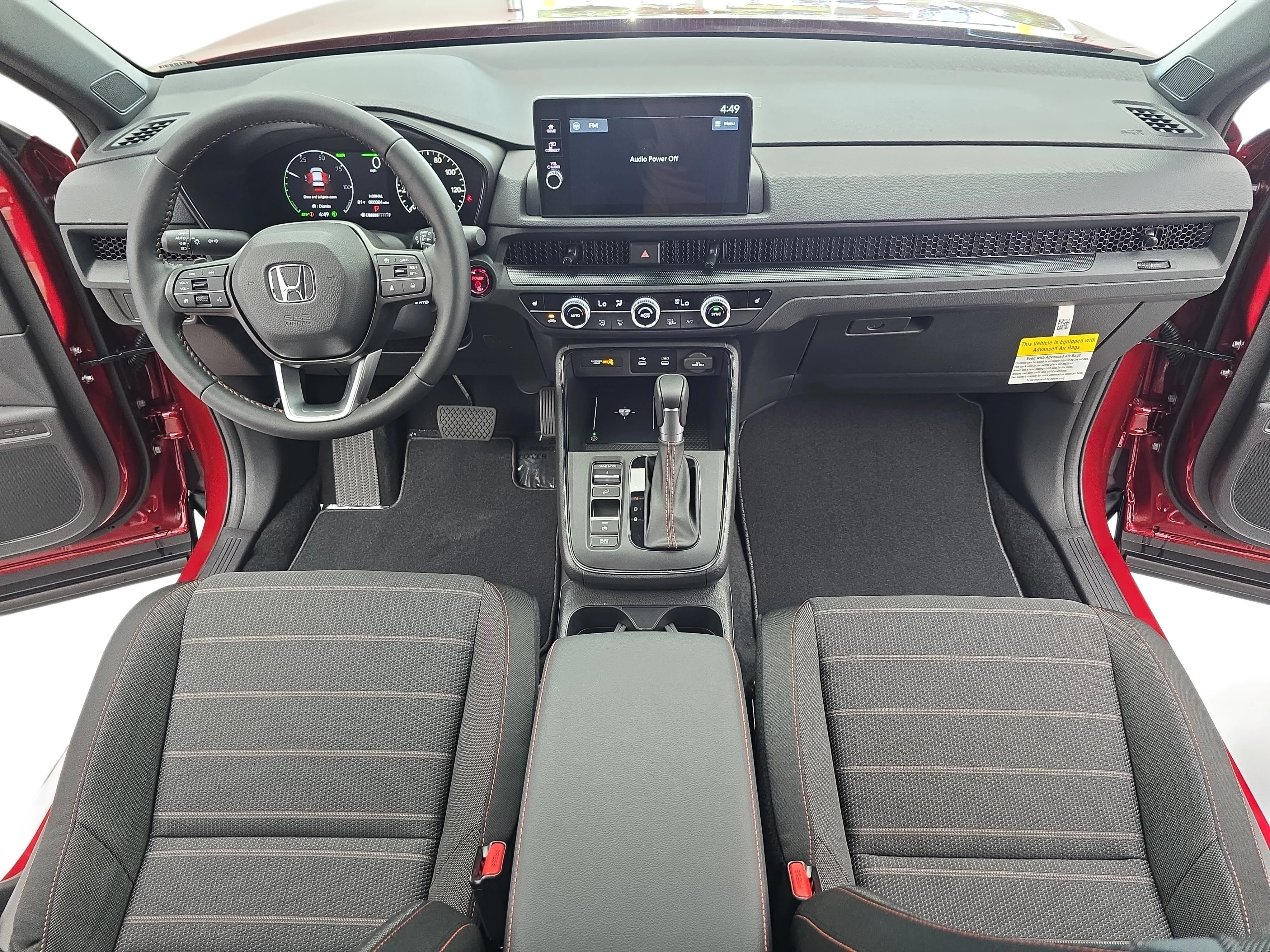 New 2026 Radiant Red Metallic Honda Sport image 9
