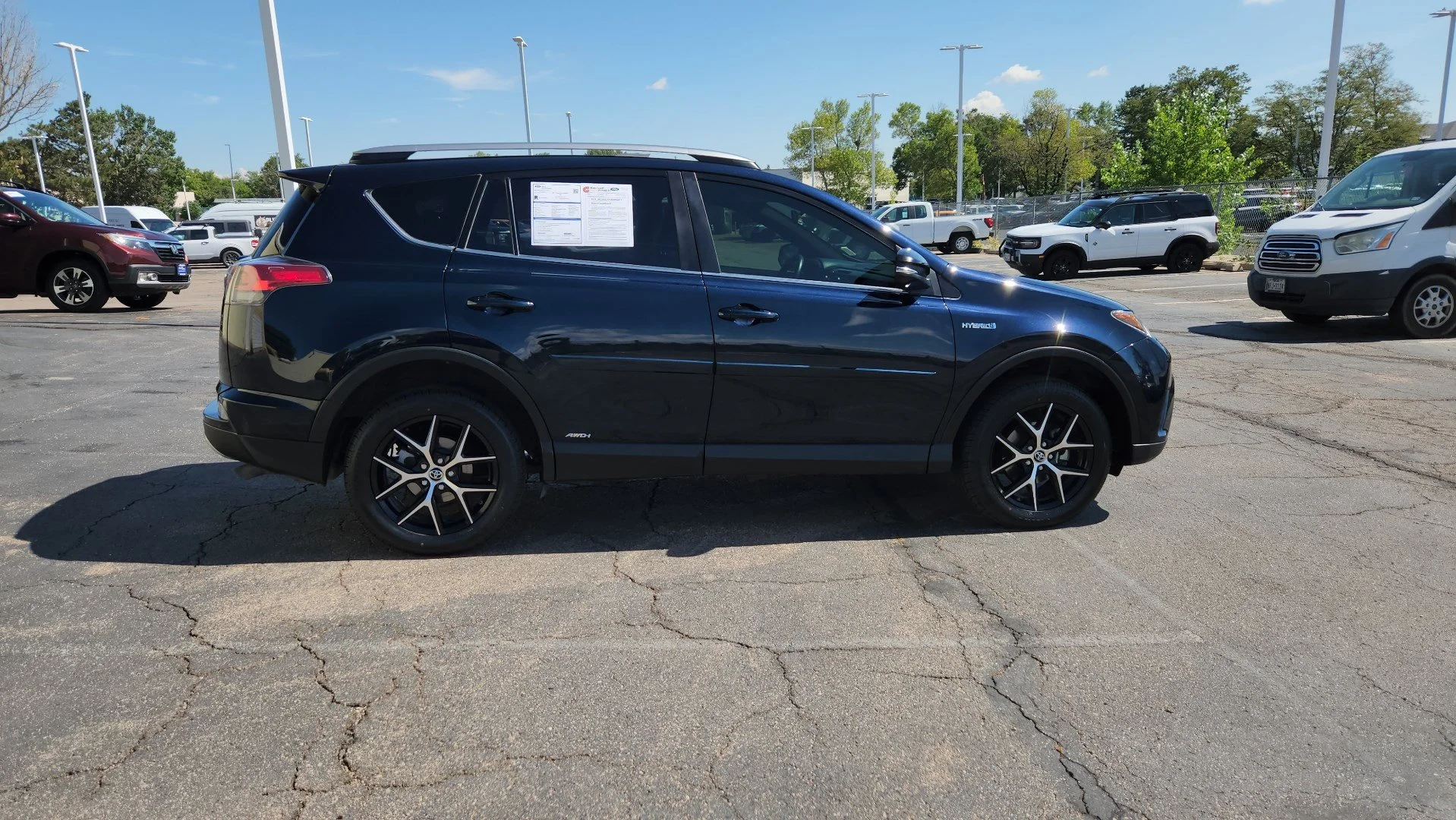 Certified Used 2017 Galactic Aqua Toyota SE image 11