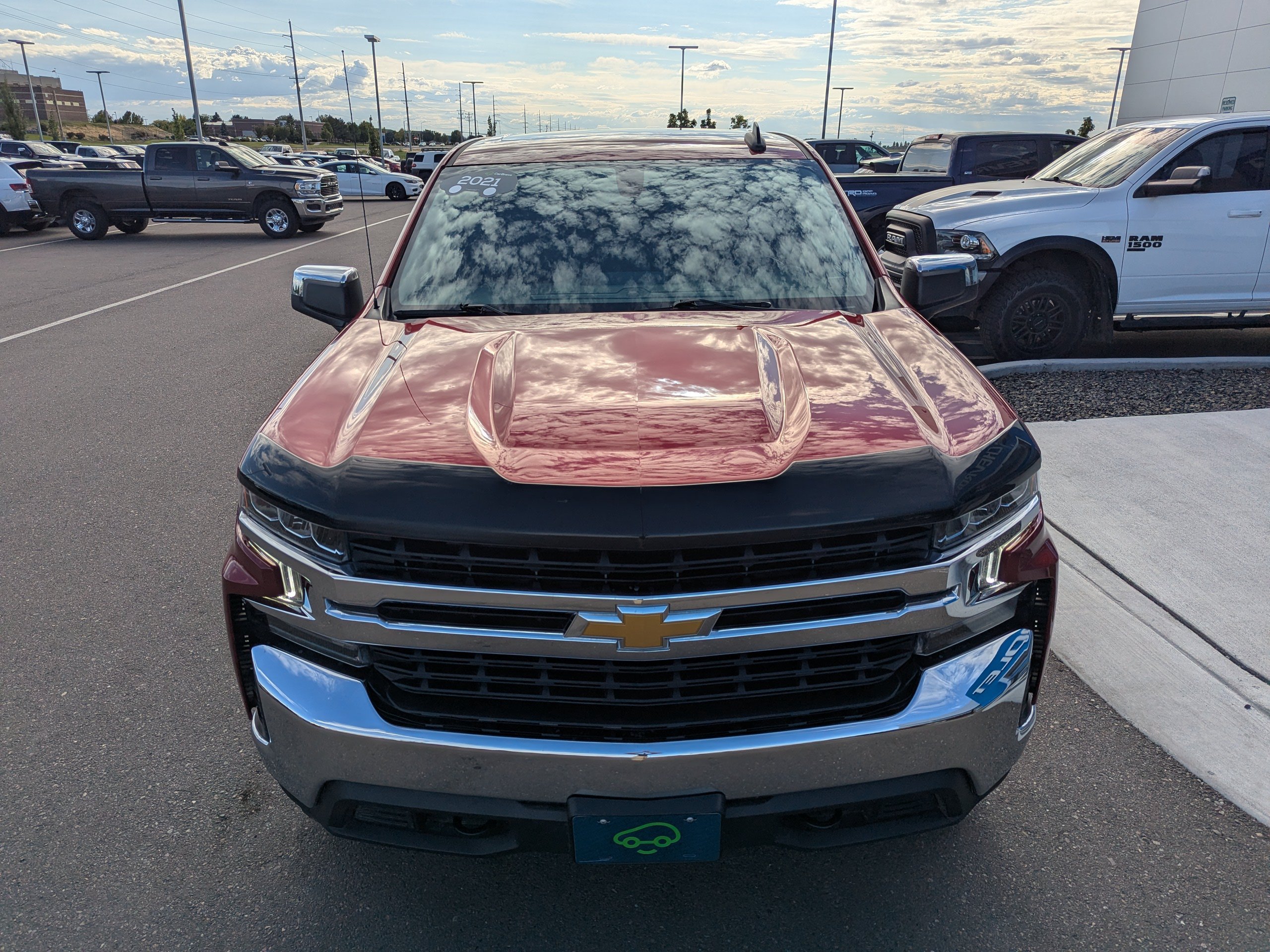 Certified Used 2021 CHERRY RED TINTCOAT Chevrolet LT image 6