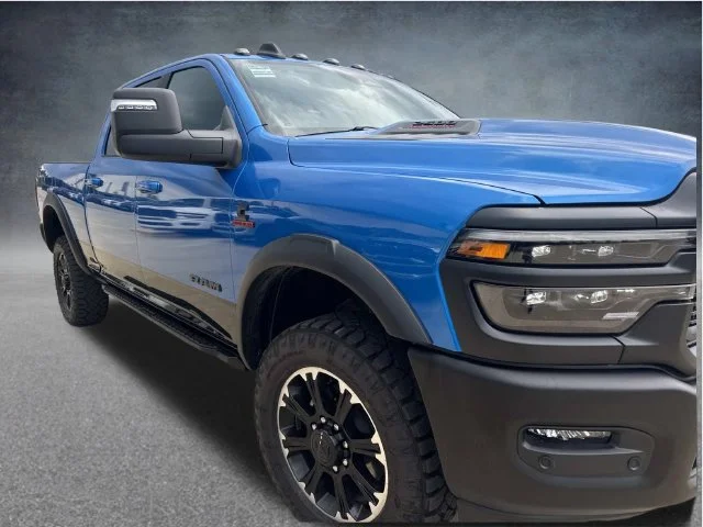 New 2027 Hydro Blue Pearl-Coat Paint RAM Rebel image 3