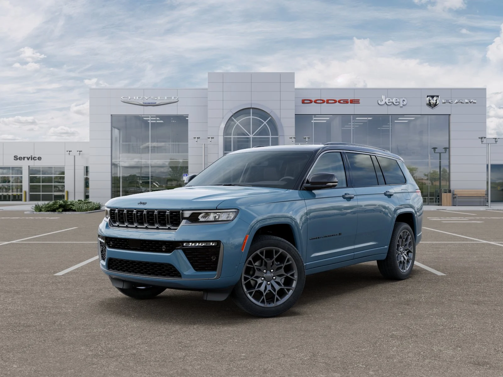 New 2026 Steel Blue Exterior Paint Jeep Summit image 27