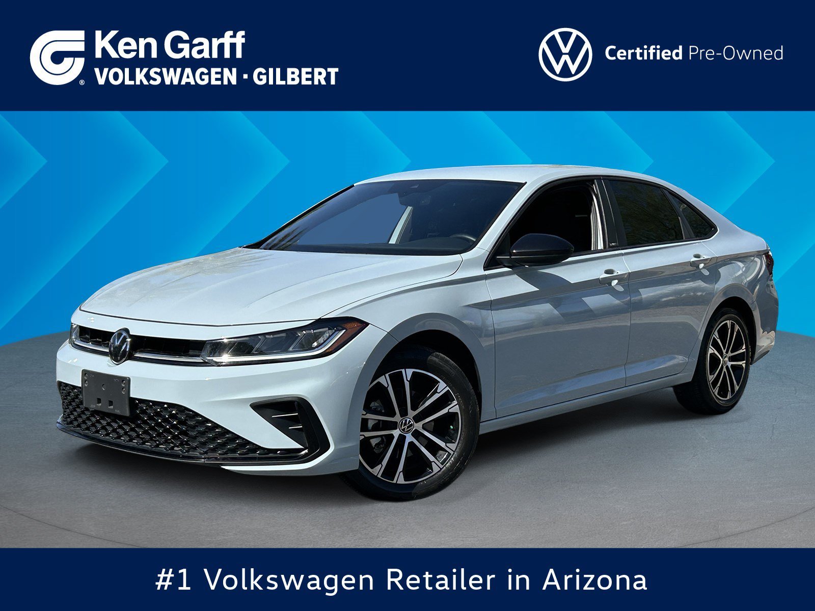 Used 2025 White Volkswagen Sport image 1