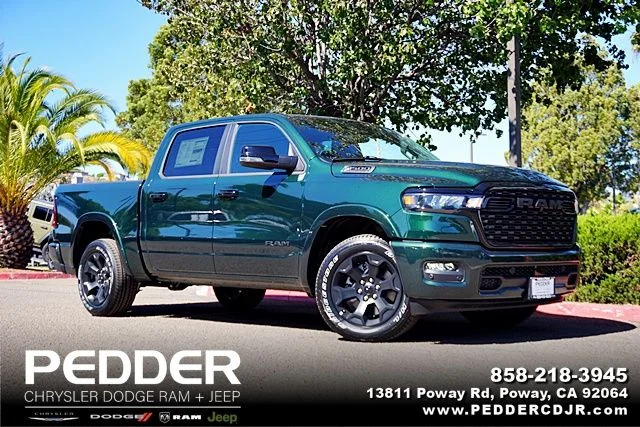 New 2026 Serrano-Green Metallic Exterior Paint RAM Big Horn/Lone Star image 1