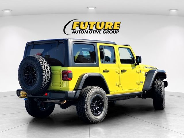 Used 2024 Yellow Jeep Rubicon 4xe image 4