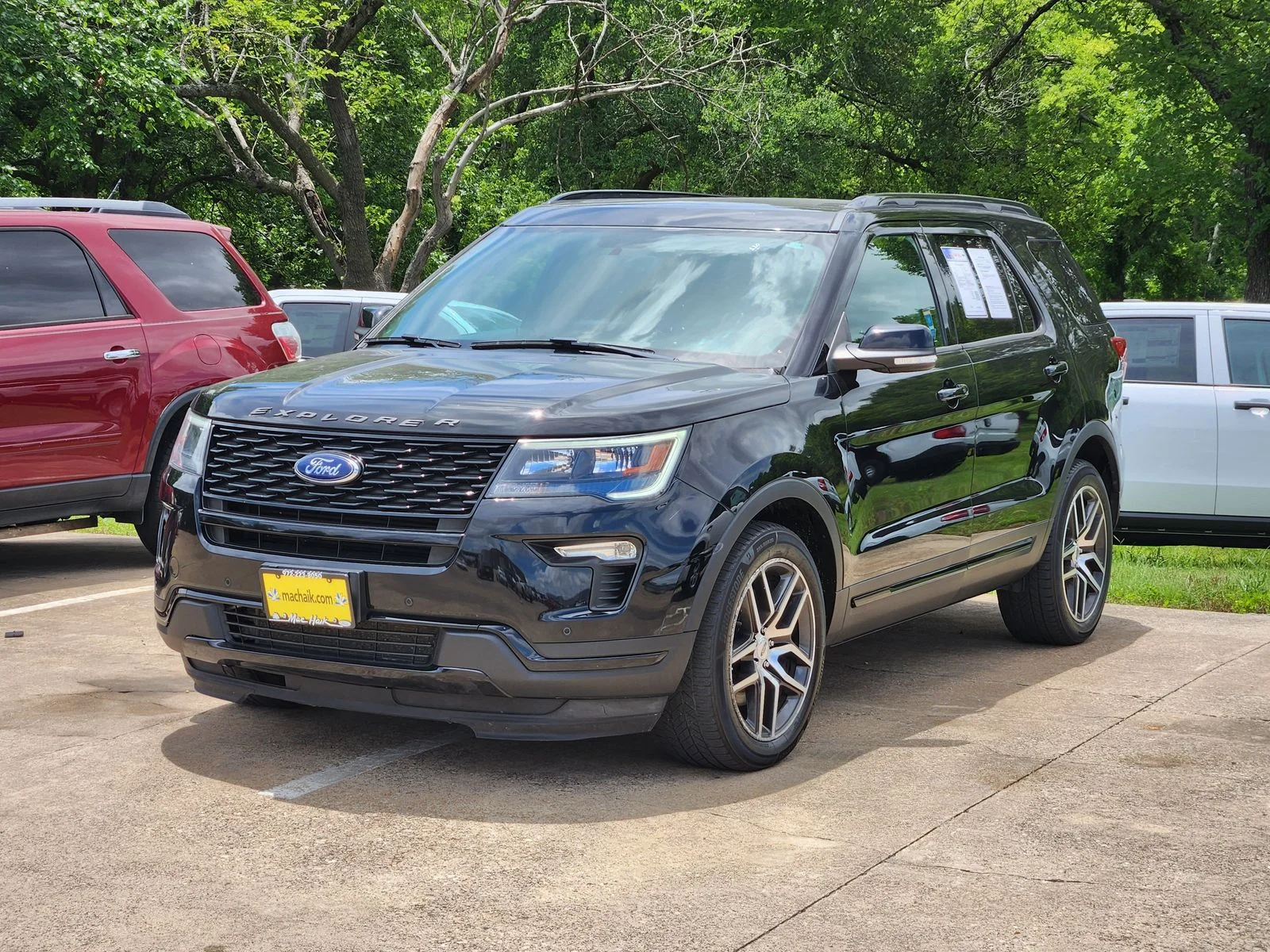 Used 2018 Black Ford Sport image 3