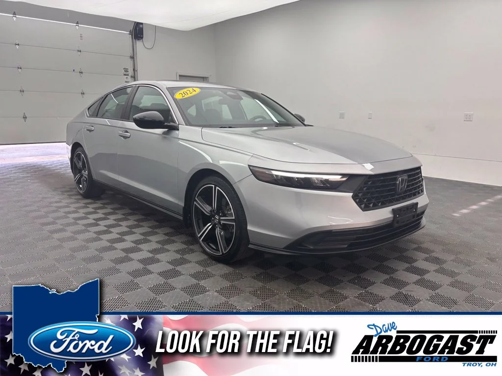 Certified Used 2024 Silver Honda Sport image 1