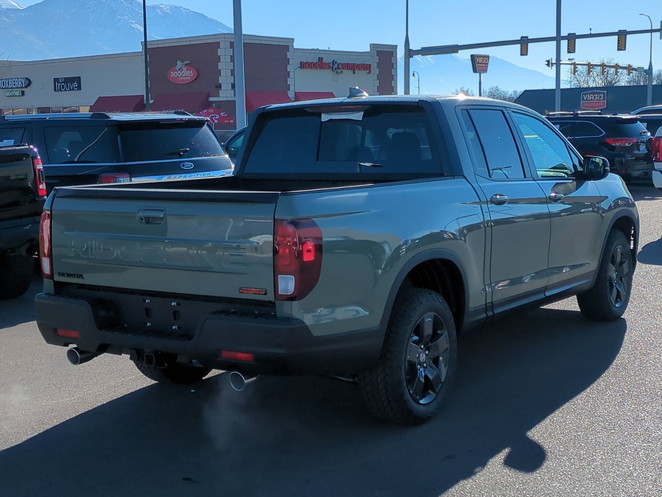 New 2026 Ash Green Metallic Honda TrailSport image 3
