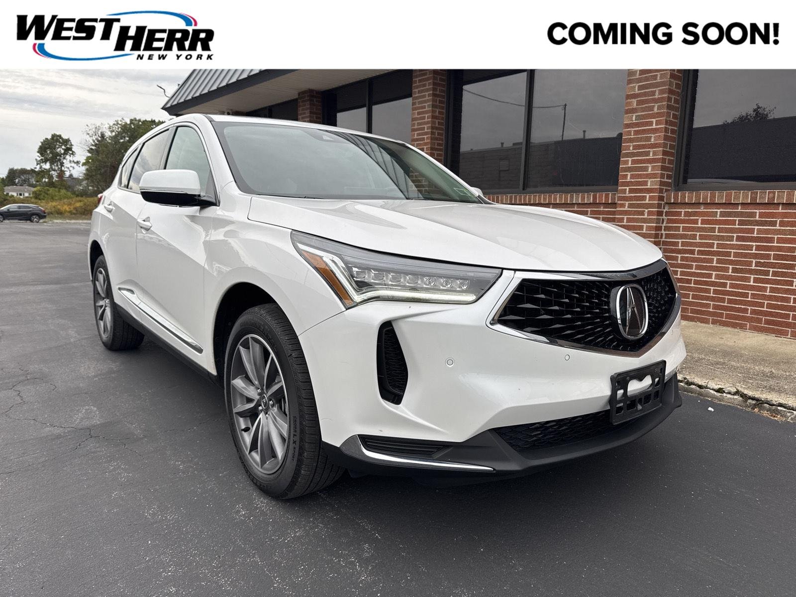 Used 2023 Platinum White Pearl Acura SH-AWD w/Tech image 1