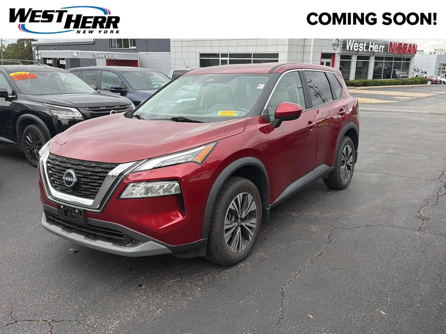 Used 2023 Scarlet Ember Tintcoat Nissan SV image 1