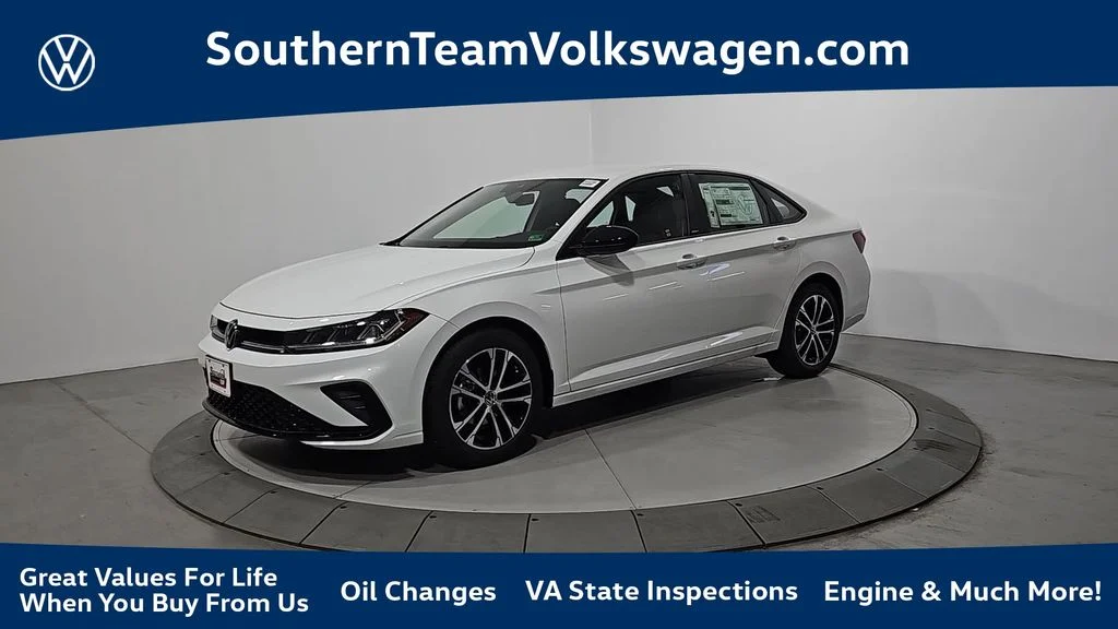 New 2026 White Volkswagen 1.5T Sport image 1